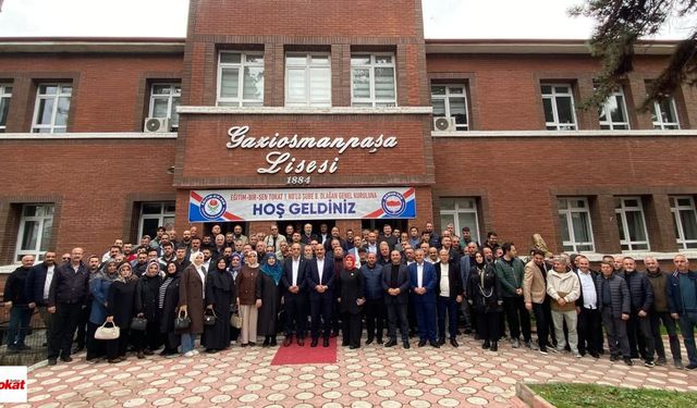 Tokat’ta Eğitim-Bir-Sen Seçimi Tamamlandı! İşte Yeni Yönetim