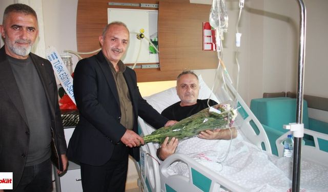 Erbaa Eği̇ti̇mi̇ Destekleme Platformu’ndan Erbaa Devlet Hastanesi̇’ne Zi̇yaret