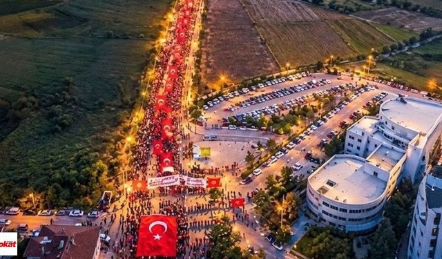 Erbaa’da Cumhuriyet Yürüyüşünün Güzergâhı Değişti: 1.000 Türk Bayrağı Dağıtılacak