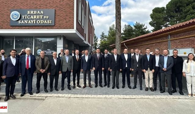 Erbaa TSO’da 13 yıllık dönem sona erdi: Yeni başkan Enes Duman