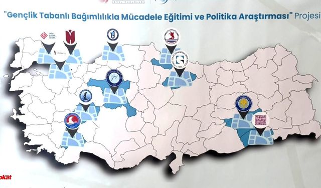 Gençleri Bağımlılıktan Korumak için Tokat’ta Yeni Proje Başladı, 11 Üniversite Güçlerini Birleştirdi