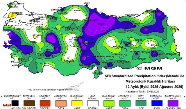 Tokat’ta Kuraklık Yerine Nemlilik Öne Çıktı 12 Ayda Büyük Değişim Yaşandı