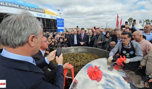 İstanbul’da Erbaa Lezzeti: 460 Bin Zeytinyağlı Sarma İkram Edildi