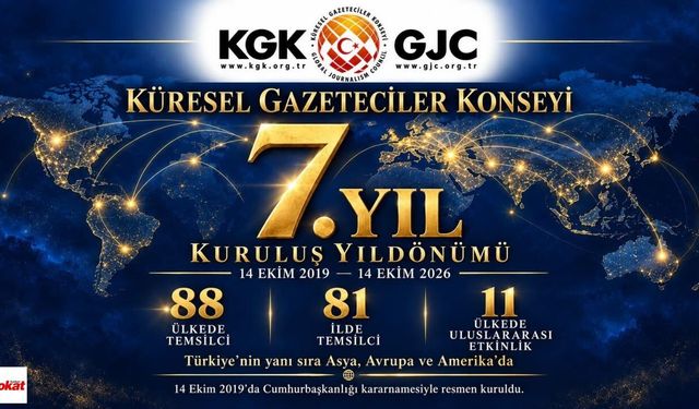 Küresel Gazeteciler Konseyi 7 yaşında: Mehmet Ali Dim'den meslek yasası çağrısı