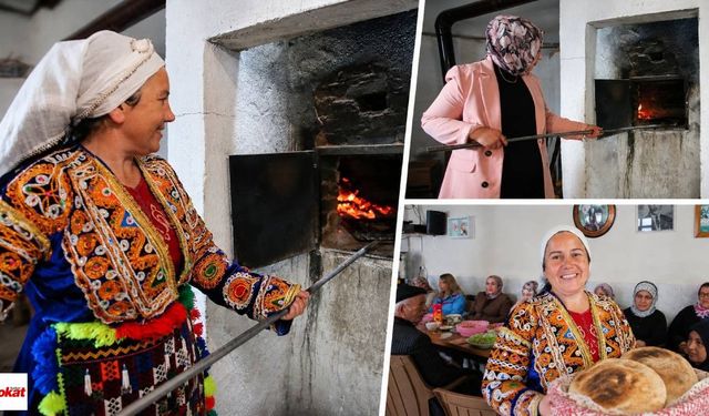 Tokat’ta Köy Fırınında Ekmek de Pişiyor, Dertler de Paylaşılıyor