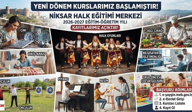 Niksar HEM’de Yeni Dönem Başladı