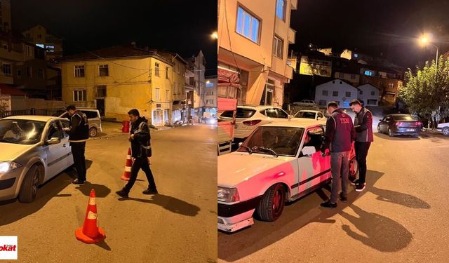 Niksar'da huzur ve güvenlik denetimleri sürüyor