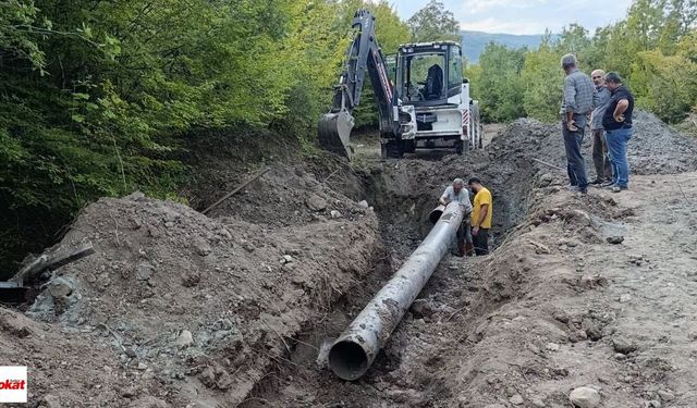 Niksar’da yol ve sulama çalışmaları: Gökçeoluk ve Çamidere’de ekipler sahada