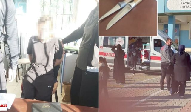 Ortaokulda bıçaklı kavga paniği: 5 öğrenci yaralandı, veliler okula koştu