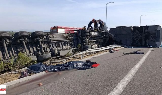 Tır ile Yolcu Otobüsü Çarpıştı: 4 Ölü, Çok Sayıda Yaralı Var