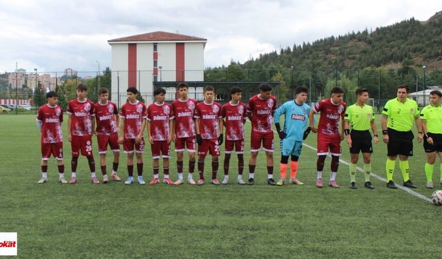 Akademi Ligi'nde Tokat Belediyespor U16 Takımına Ağır Tokat