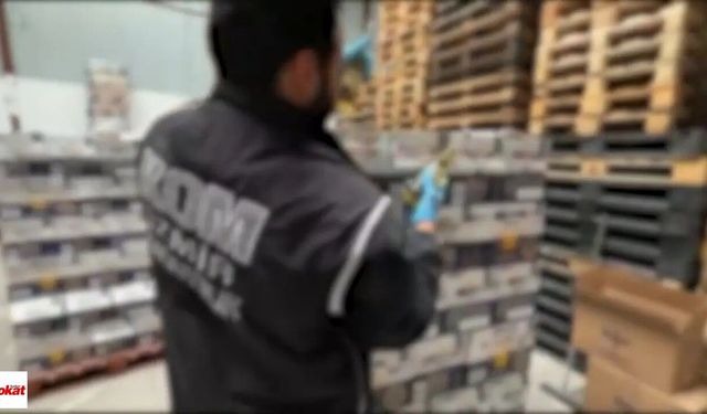 Tokat dahil 54 ilde kaçakçılık operasyonu: 294 şüpheliye adli işlem