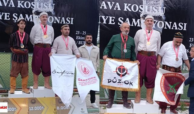 Tokat Onbeşliler Atlı Okçuluk Kulübünden Büyük Başarı! 2 Altın, 2 Bronz Madalya
