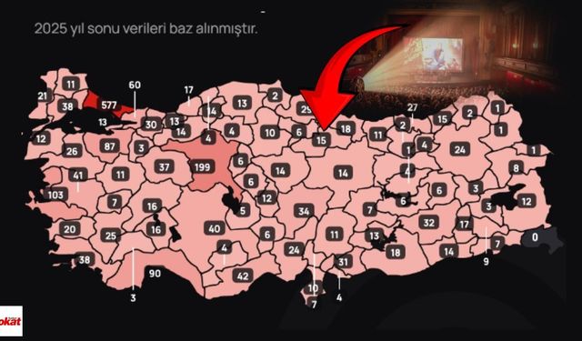 Tokat'ta 15 Tane Kaldı: Haritada Alt Sıralarda Yer Aldı