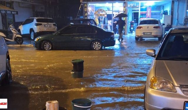 Tokat’ta Bir Gecede Gök Delindi: Toplam 462,3 Milimetre Yağmur Düştü