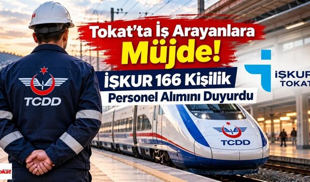 Tokat'ta İş Arayanlara Müjde! İŞKUR 166 Kişilik Personel Alımını Duyurdu