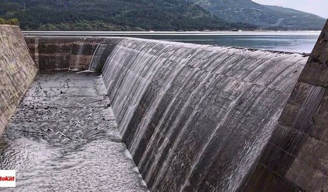 Tokat’ta Taşkın Yaşanan İki Baraja, Bir Gecede Toplam 37,2 Milimetre Yağış Düştü