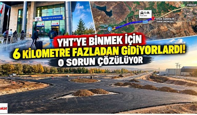 YHT’ye Binmek İçin 6 Kilometre Fazladan Gidiyorlardı! O Sorun Çözülüyor