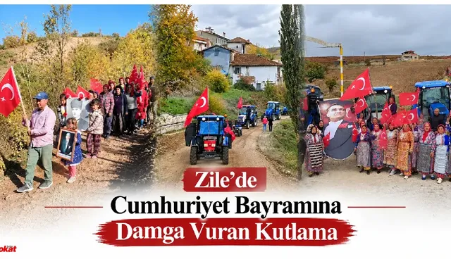 Tokat’ın Bu Köyünde Cumhuriyet Bayramı Böyle Kutlandı! Görüntüler Beğeni Topladı