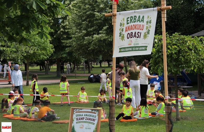 Minik Kaşifler Erbaa’da Kamp Heyecanı Yaşadı