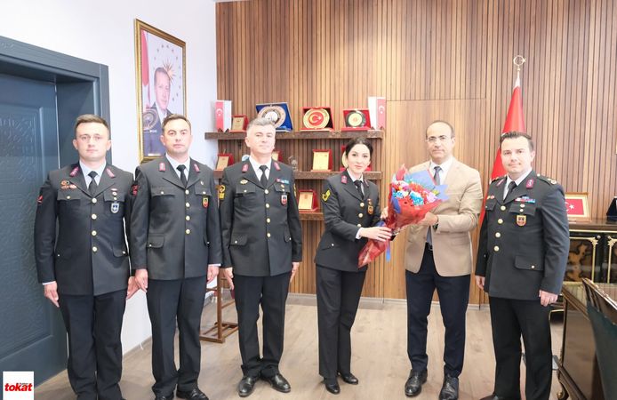 Turhal İlçe Jandarma Komutanlığı’ndan 187. Kuruluş Yıl Dönümü Ziyareti