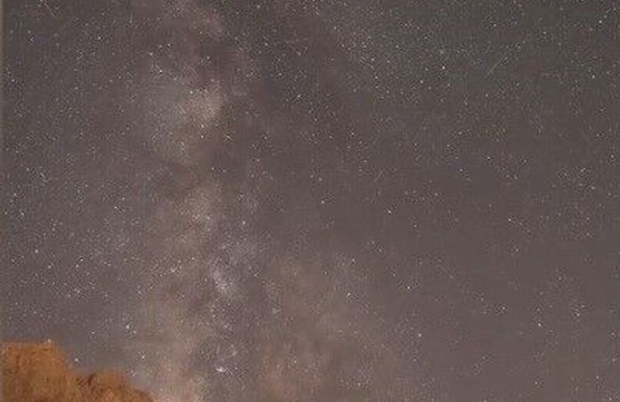 Gökyüzünde Samanyolu, yaylalarda çobanların ışığı