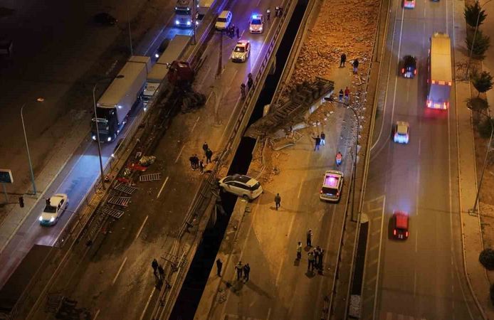 Tır ile otomobiller çarpıştı: 1 ölü, 7 yaralı