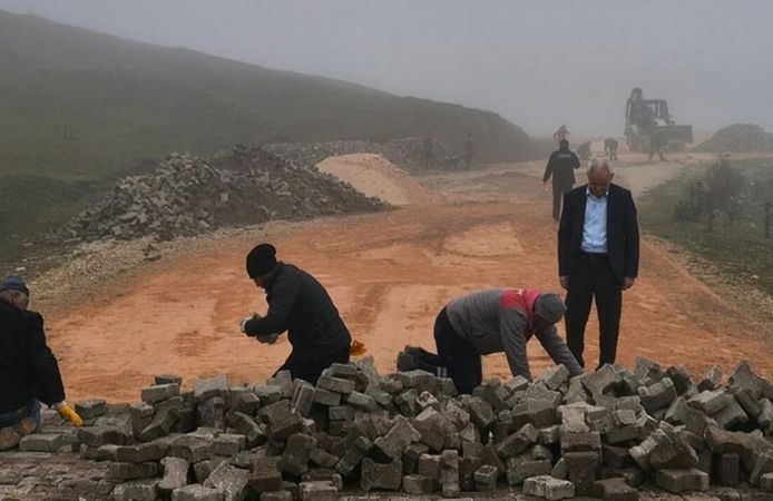 Başçiftlik'te yayla yolları yenileniyor