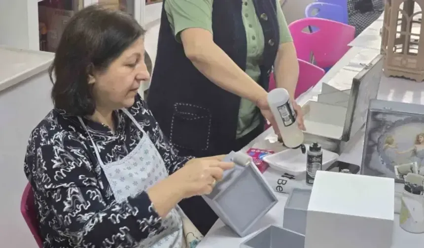 Tokat'ta Kadınların Hayatına Sanat Dokunuşu