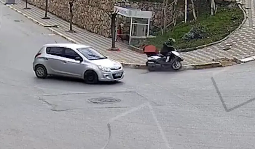 Tokat'ta kazalar güvenlik kameralarına yansıdı