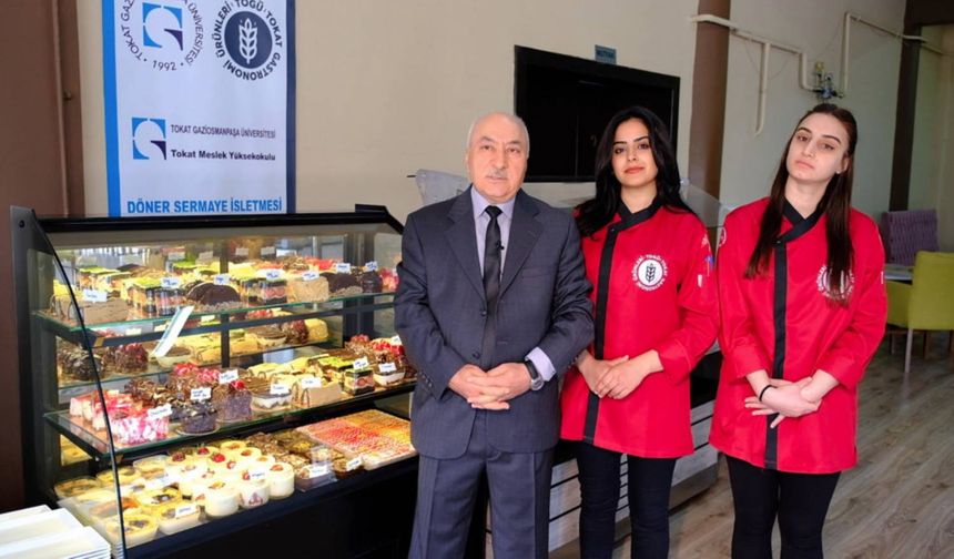 Gaziosmanpaşa Üniversitesi artık pasta üretiyor