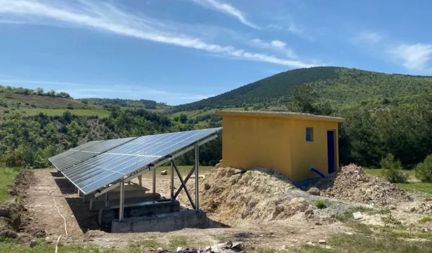 Erbaa Ağcaalan Köyü, Güneş Enerjisiyle Temiz İçme Suyuna Kavuştu
