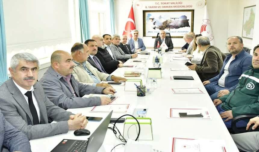 Tokat'ın 3 yıllık Bitkisel  Üretim Planı onaylandı