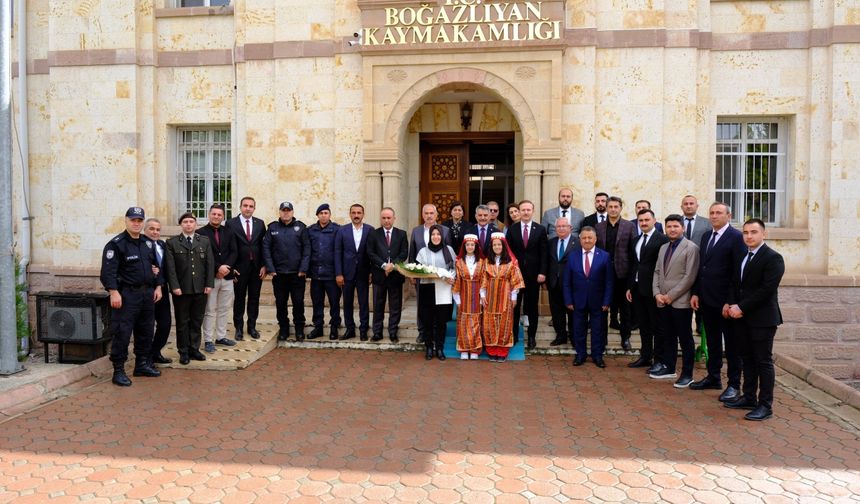 Yozgat Valisi Özkan, Boğazlıyan ilçesini ziyaret etti