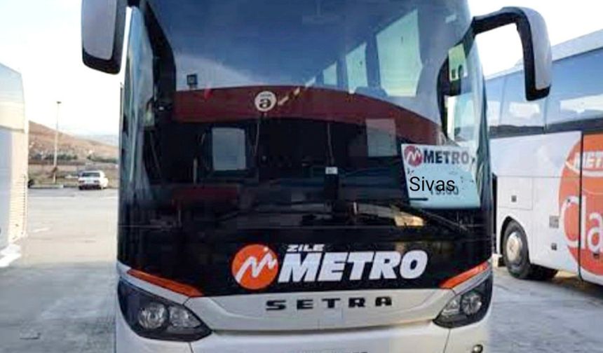 Zile'den Sivas ve Kayseri'ye otobüs seferi başladı