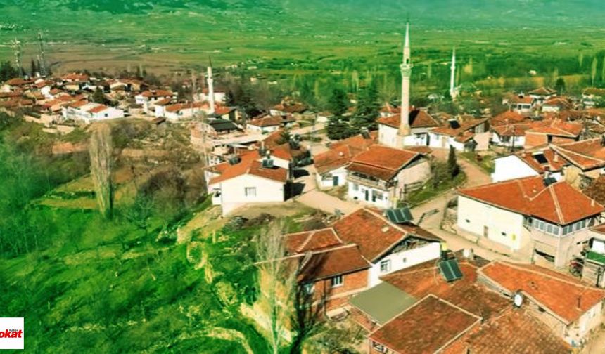 Tokat Pazar İlçesi Erkilet Mahallesi Kuşbakışı Güzelliğiyle Büyülüyor