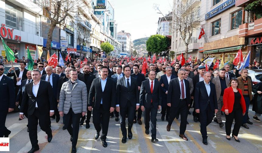 Tokat’ta 3 Mayıs Türkçülük Günü’nde Mehterli Yürüyüş!
