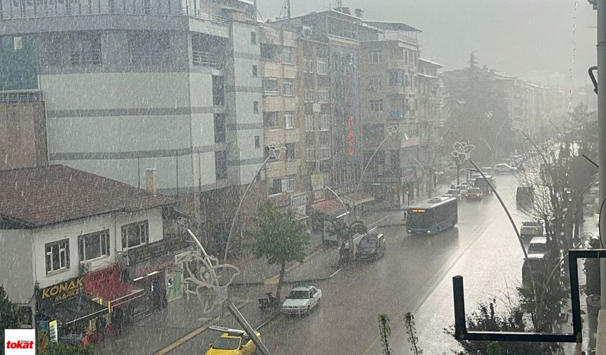 Tokat'ta Mevzi Sağanak Yağış Etkisi!