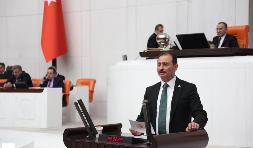 Tokat Milletvekili Cüneyt Aldemir'den TBMM'de Kritik Kanun Teklifi Sunumu