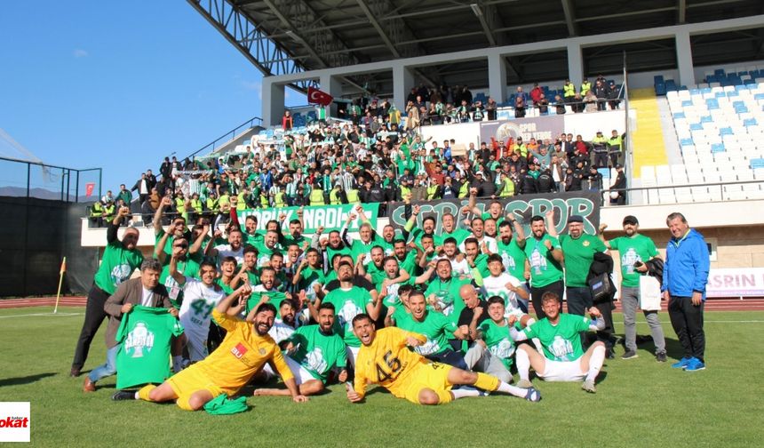 Serik Belediyespor Şampiyonluğunu Tokat’ta İlan Etti!