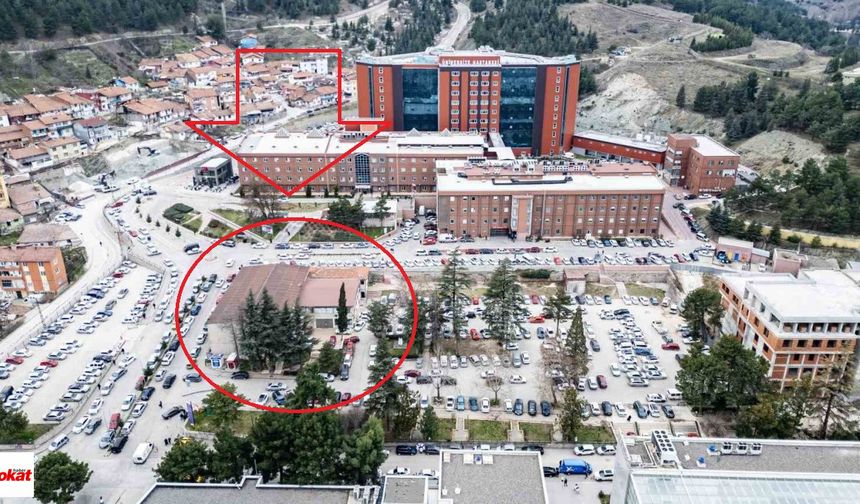 Tokat Gaziosmanpaşa Üniversitesi Hastanesine Oto Park Krizine Çözüm