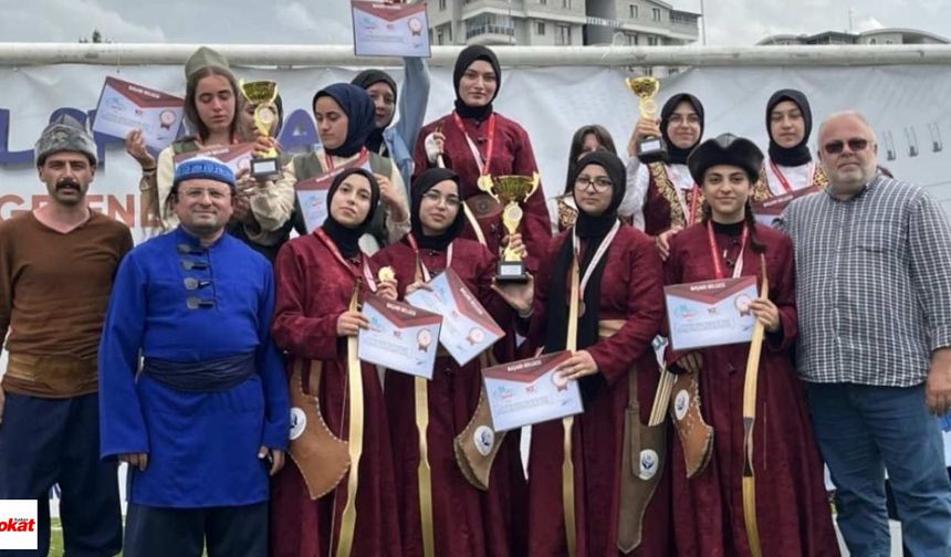 Tokat’ta Düzenlenen Geleneksel Okçuluk Finallerinde Kastamonu Rüzgârı Esti