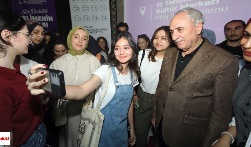 “Kelimenin Esrarı” Şiir Dinletisi, Tokat’ta Edebiyat Severlerle Buluştu