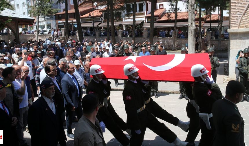 Tokat'ta Kıbrıs gazisi son yolculuğuna uğurlandı