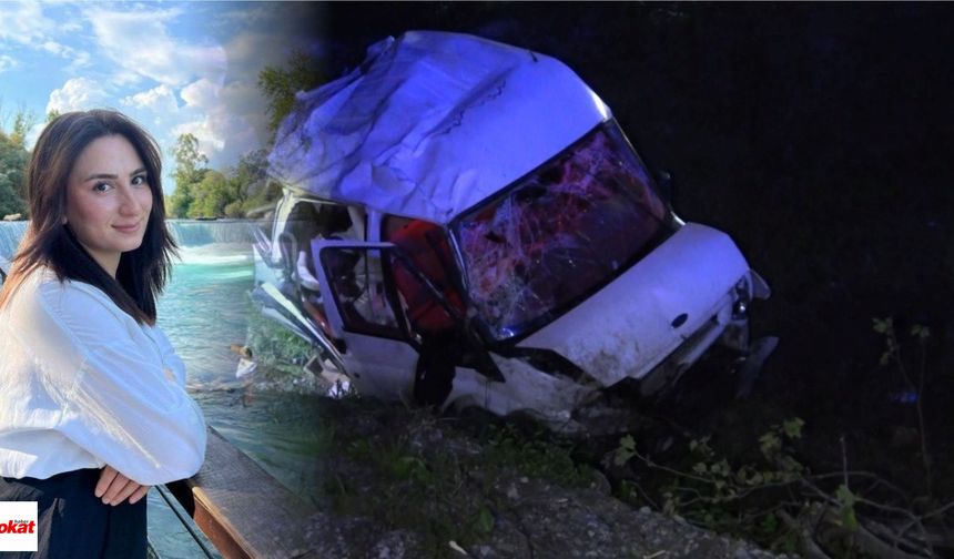 Minibüs 7 Metrelik Şarampole Yuvarlandı: Genç Kız Hayatını Kaybetti