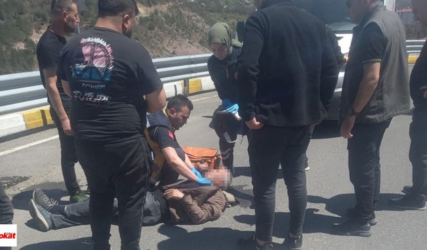 Ordu-Tokat-Sivas Kavşağında ATV Kazası: 60 Yaşındaki Sürücü Yaralandı
