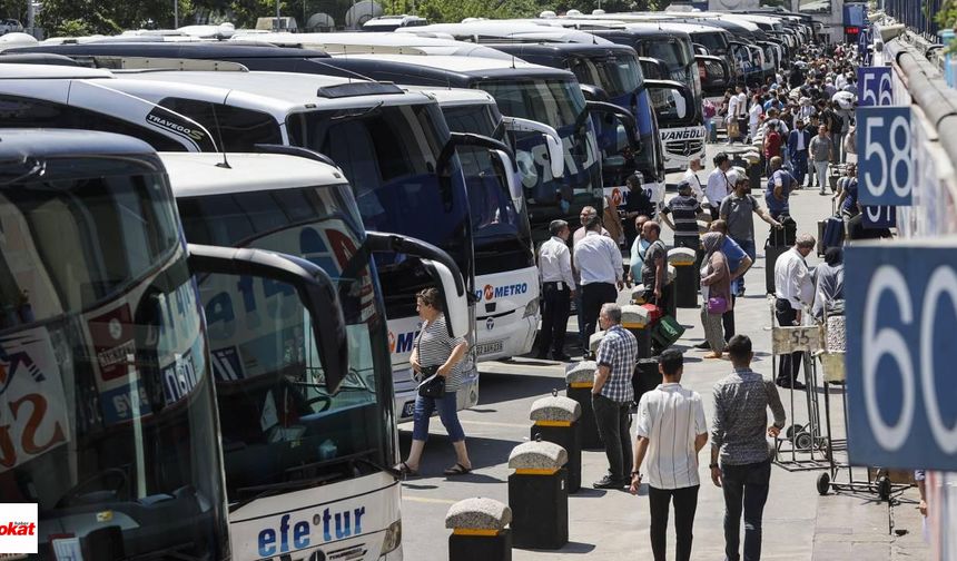 Büyükşehirleri Terk Ediyorlar Otobüse Atlayan Geliyor İlk Sıralarda Tokat Görülüyor