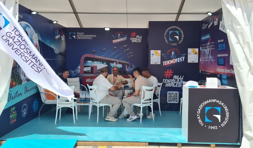 TOGÜ'nün TEKNOFEST KKTC Standı İlgi Odağı Oldu