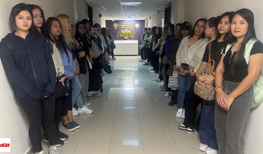 SPA ve Masaj Salonlarında Kaçak Çalıştırılan 36 Yabancı Uyruklu Kadın Yakalandı