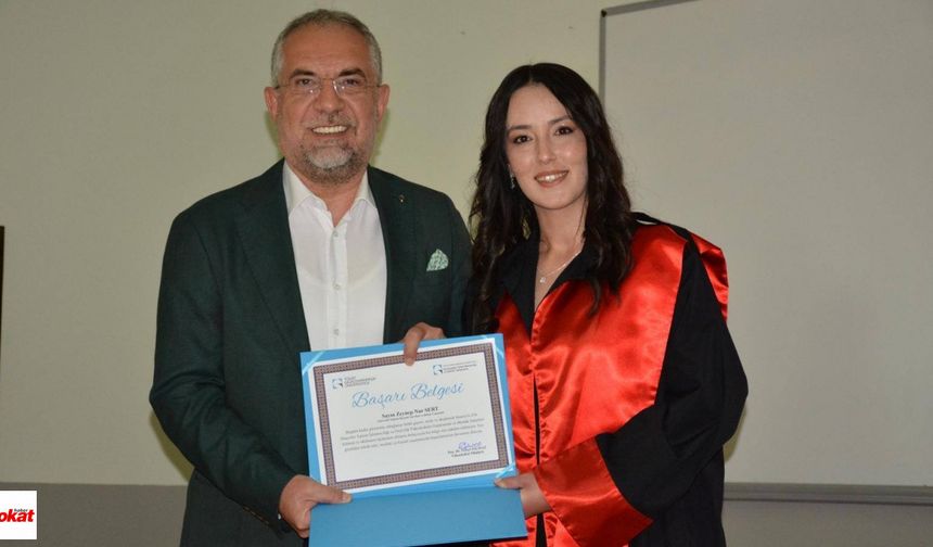 Zile Dinçerler Turizm İşletmeciliği Yüksekokulu'nda Mezuniyet Coşkusu